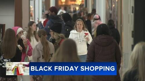 Shoppers get out early in hopes of snagging Black Friday deals at Cherry Hill Mall in New Jersey