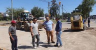 Supervisan avances de obras en barrios de Palpalá