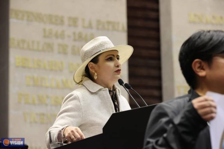 Mesa Directiva concede a la diputada Guadalupe Araceli Mendoza referirse a lo acontecido en Uruapan