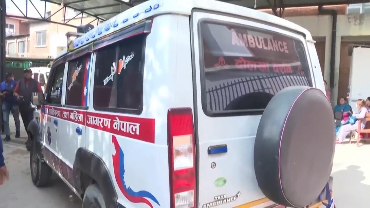 Bodies of climbers flown to Kathmandu after avalanche on Mount Yalung Ri in Nepal