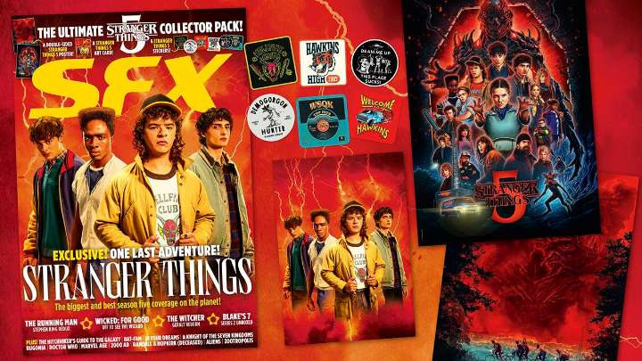 Turn your world Upside Down with the latest issue of SFX – a Stranger Things Collector Pack