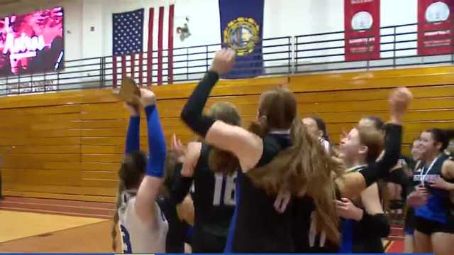 Back on Top: Oyster River Wins D-II Girls’ Volleyball Title