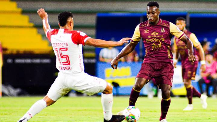 Tolima ganó sobre el final y eliminó a Santa Fe en Ibagué; 'triunfazo' 1