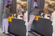 Angry Customer Seen on Video Throwing Coffee at McDonald's Worker