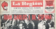 Los 50 años de la coronación de Juan Carlos I en La Región Internacional