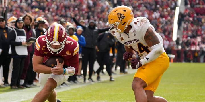 Iowa State’s potential game-winning drive is stopped short, Cyclones fall to Arizona State 24