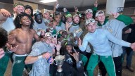 Confetti, champagne and cigars: Roughriders soak up 5th Grey Cup surrounded by loved ones