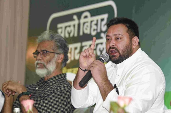 Farmers to get Rs 300 per quintal of paddy, Rs 400 for wheat as bonus over MSP, if we win: Tejashwi