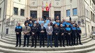 Formación para policías locales de Castilla y León y Portugal ante la avalancha de gente