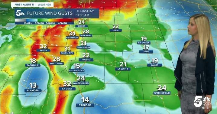 Thursday will be warm and breezy, elevating fire danger