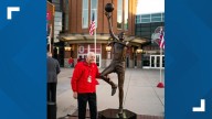 Ohio State unveils statue for legendary basketball player Jerry Lucas