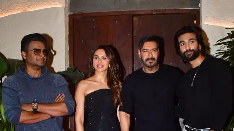 De De Pyaar De 2 Promotions: Ajay Devgn-Rakul Preet Singh Twin In Black, R. Madhavan And Meezaan Jafri Join Team Dinner Web Stories