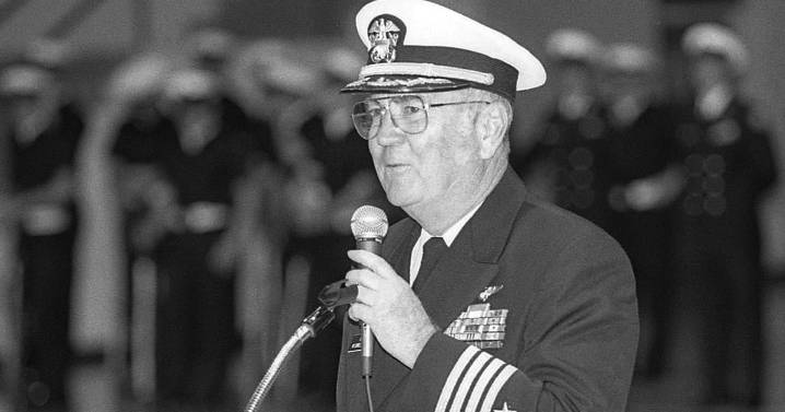 Navy captain who served for 30 years, led McDowell High’s youth, to be buried in Arlington