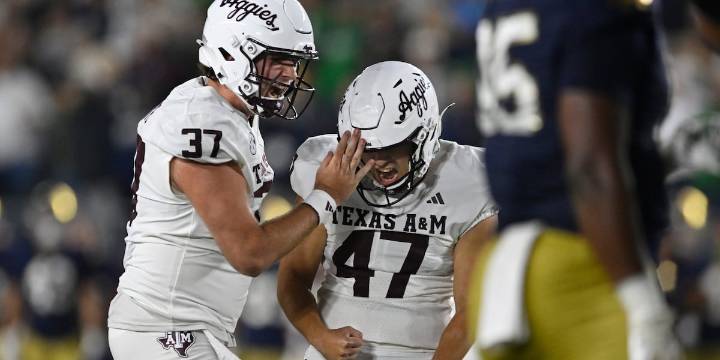 Texas A&M kicker Randy Bond gets vote of confidence from Elko