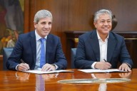 Figueroa firmó el acuerdo para eliminar las retenciones sobre la exportación de petróleo convencional