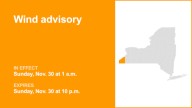 Wind advisory active for Chautauqua County Sunday