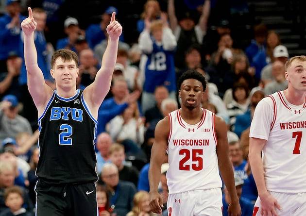 No. 9 BYU dispatches No. 23 Wisconsin with blistering play, improved chemistry