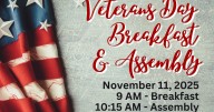 Jasper High School's Veterans Day Breakfast & Assembly