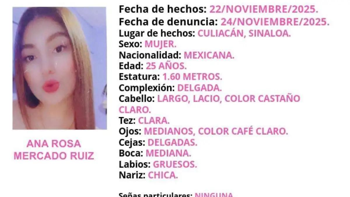 Activan ficha de búsqueda de Ana Rosa Mercado, joven desaparecida en Alturas del Sur