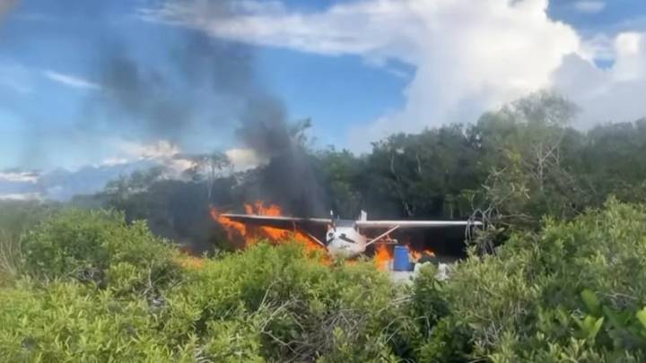 ¡Operación Cielo Limpio! FANB derriba aeronave narcotraficante sobre Apure.