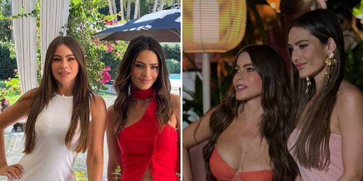 Sofía Vergara encendió las redes al posar junto a su hermana en una fiesta llena de estrellas: estas son las fotografías