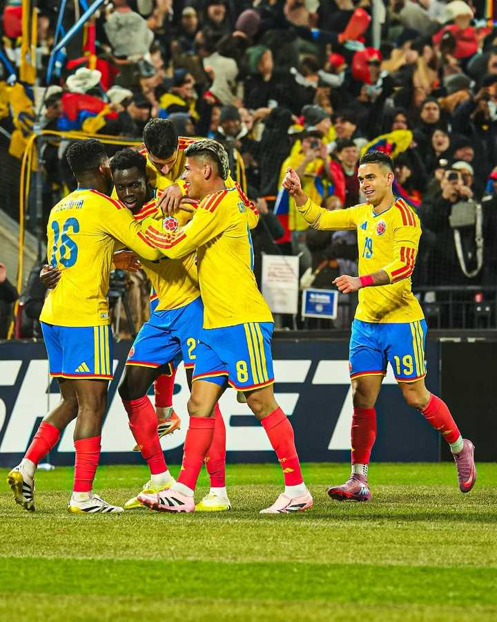 Colombia derrotó 3-0 a Australia en el último partido del año -