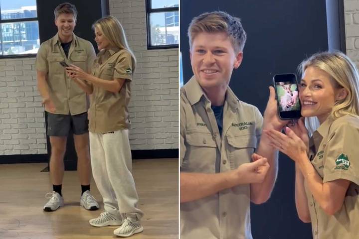 Robert Irwin Named Wallaby at Australia Zoo After 'DWTS' Partner Witney Carson