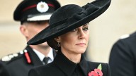 Princess Kate marks royal first attending sombre Armistice Day service in Lichfield, Staffordshire