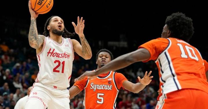 Sharp, Uzan power No. 3 Houston past Syracuse in OT