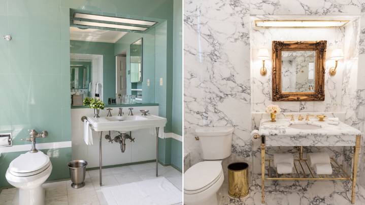 Trump presume renovación del baño Lincoln de la Casa Blanca (+fotos)