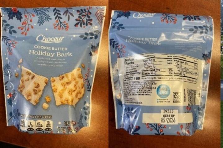 Aldi Recalls Multiple Holiday Barks