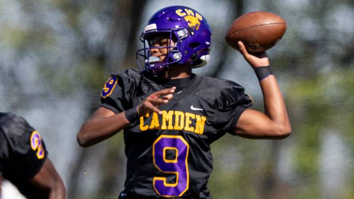 Jones throws for 5 TDs as Camden drops the hammer on Manasquan in CJG2 semifinal