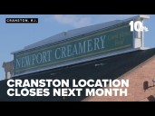 Newport Creamery at Garden City Center will close next month