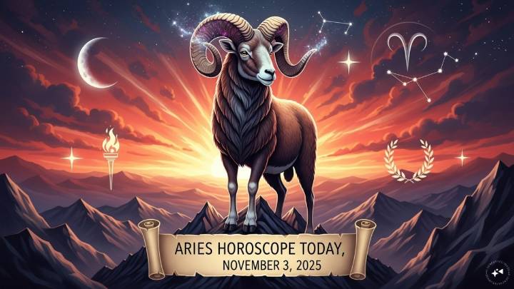 Aries Horoscope Today, November 3, 2025