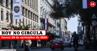 Hoy No Circula jueves 20 de noviembre 2025: autos y placas que descansan en CDMX y Edomex