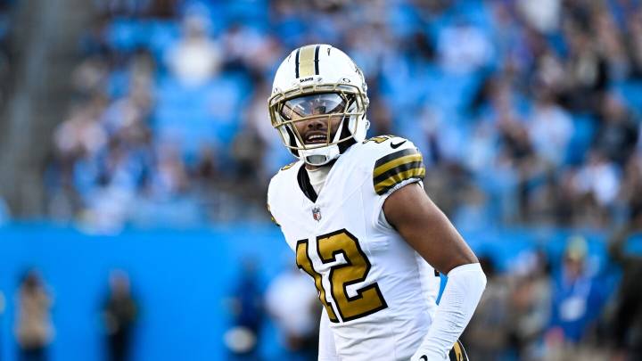 Chris Olave left practice with a back injury, Alvin Kamara did not practice