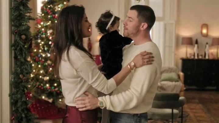 Priyanka and Nick Jonas’ daughter Malti Marie makes her adorable on-screen debut in A Very Jonas Christmas movie