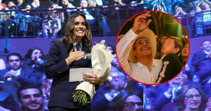 Alessandra Rojo de la Vega rinde homenaje a Carlos Manzo durante su Primer Informe de Gobierno en Cuauhtémoc