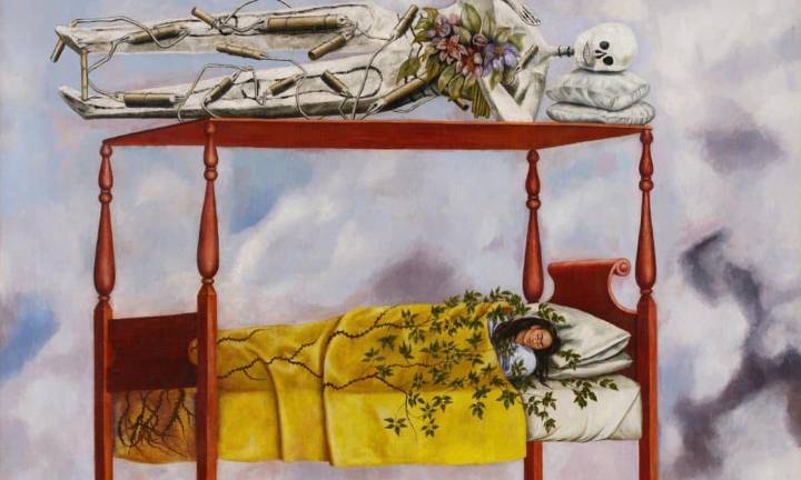 Una pintura de Frida Kahlo en subasta podría convertirse en la obra más cara de una mujer