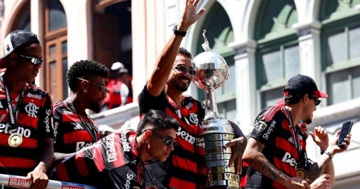 Locura e incidentes en Río de Janeiro con la fiesta de Flamengo