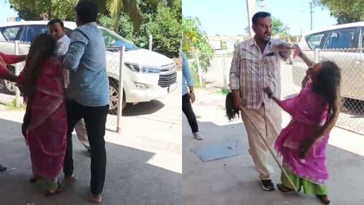 Helper assaulted by car driver in Chitradurga