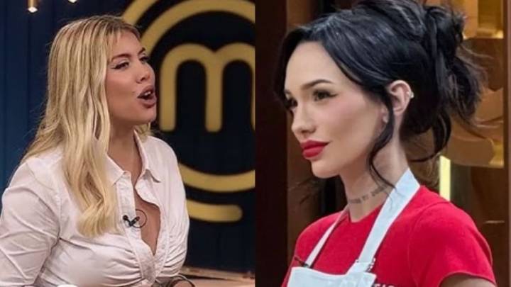 Gritos e insultos: la pelea de La Joaqui y Wanda Nara en MasterChef