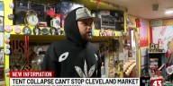 ‘It’s a Christmas miracle!’: a collapsed tent can't stop The Cleveland Market