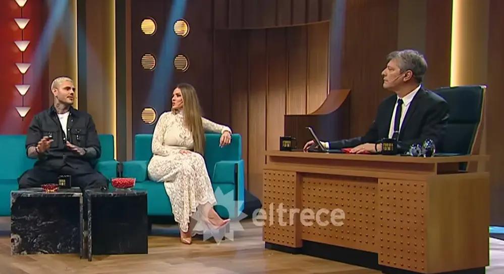 Icardi y la China Suárez en el programa de Pergolini: Hablaron sobre su deseo de casarse