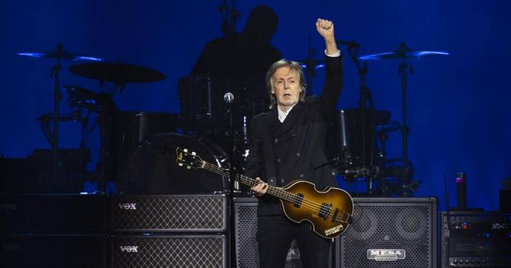 Joyous Paul McCartney concert opens Hamilton’s TD Coliseum