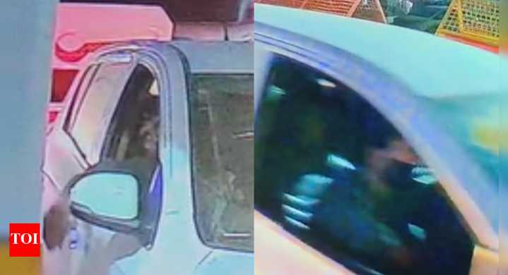 First visuals of suspect emerge: CCTV shows man driving car that exploded near Red Fort