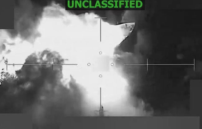 Nuevo ataque de EU a lancha en el Pacífico; esta ocasión hay tres muertos