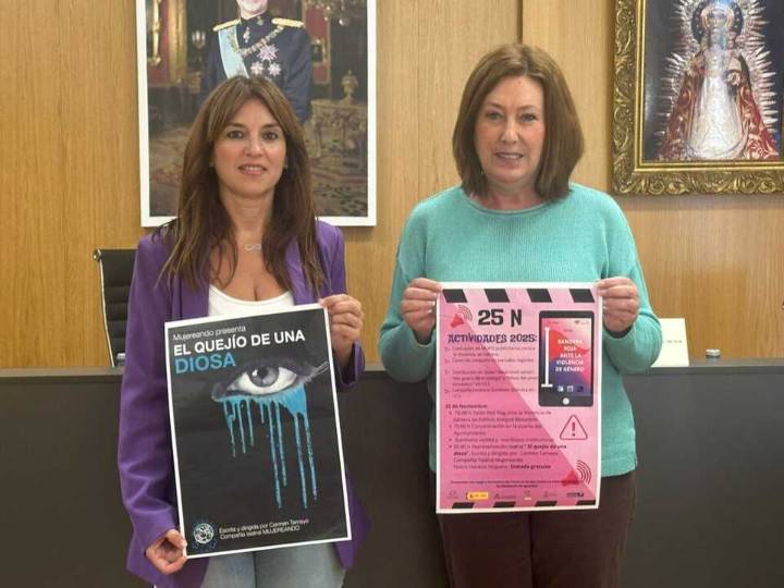 'Bandera roja ante la violencia de género', el lema de la programación del 25N en Isla