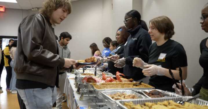 'Home away from home': University at Buffalo hosts Thanksgiving Eve event for students on campus