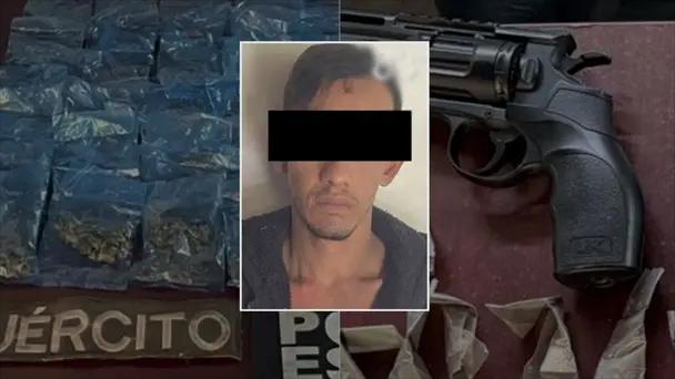 Capturan a presunto narcomenudista en Los Olivos